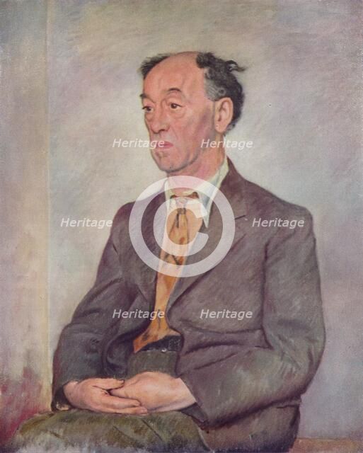 'James Stephens', 1941. Artist: William Rothenstein.