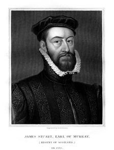 James Stewart, 1st Earl of Moray, Regent of Scotland, (1827).Artist: H Robinson