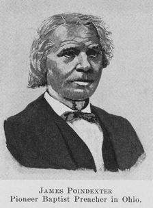 James Poindexter; Pioneer Baptist preacher in Ohio, 1921. Creator: Unknown