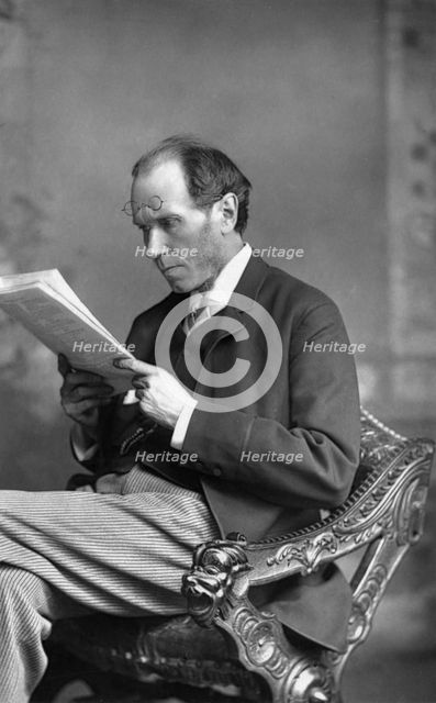 James Payn (1830-1898), English novelist, 1890.Artist: W&D Downey