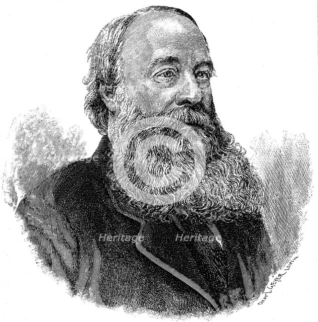James Prescott Joule, English physicist, c1895. Creator: Unknown.