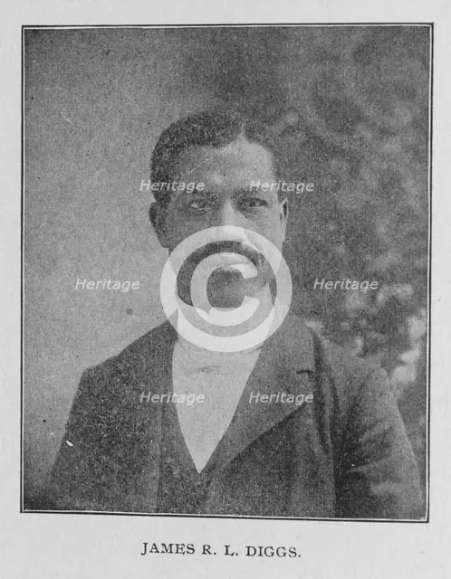 James R. L. Diggs, 1902. Creator: Unknown.