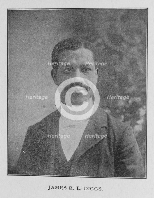 James R. L. Diggs, 1902. Creator: Unknown.