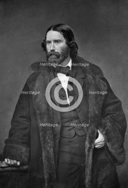 James R. Lowell, between 1855 and 1865. Creator: Unknown.