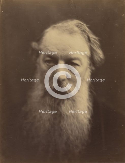 [James Rogers], 1867. Creator: Julia Margaret Cameron.