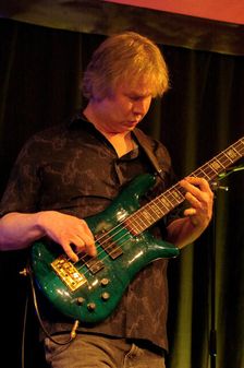 James Rosocha, BD Lenz Trio, Verdict Jazz Club, Brighton, East Sussex, June 2024. Creator: Brian O'Connor