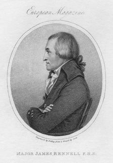 James Rennell, British geographer, 1802. Creator: Unknown