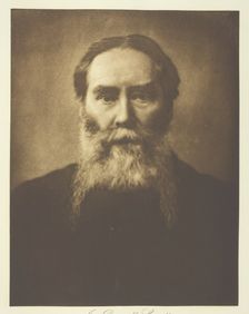 James Russell Lowell, c. 1885, printed c. 1893. Creator: Henry Herschel Hay Cameron