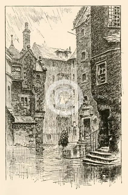 'James's Court, Edinburgh', 1928. Creator: WH Caffyn.