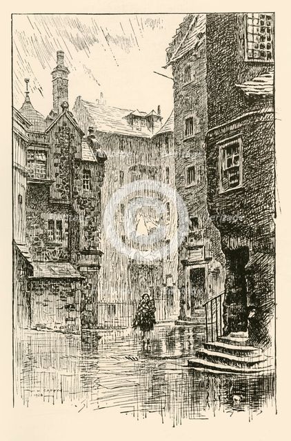 'James's Court, Edinburgh', 1928. Creator: WH Caffyn.