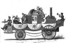 'James's Steam Carriage, 1810 1888. Creator: Unknown