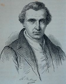 James Watt (1736-1819), engineer and Scottish mechanical inventor, inventor of the steam engine, …