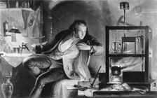 James Watt as a young man, c1769. Creator: James Scott