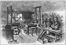 James Watt's workshop at Heathfield Hall, Birmingham, 1886. Creator: Unknown