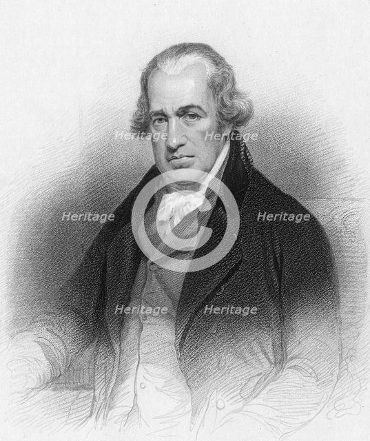 James Watt, Scottish engineer and inventor, 1870. Creator: Unknown.