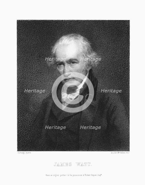 James Watt, Scottish engineer. Artist: Unknown