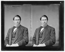 James Webb Throckmorton of Texas, 1865-1880. Creator: Unknown