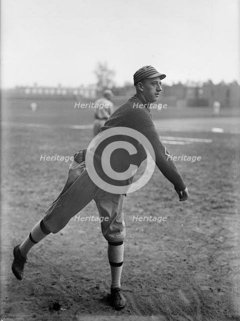 James Weldon Wycoff, Philadelphia Al (Baseball), 1913. Creator: Harris & Ewing.