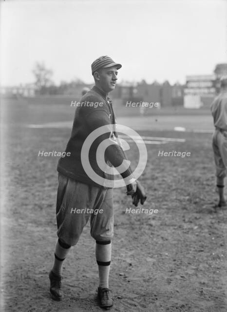 James Weldon Wycoff, Philadelphia Al (Baseball), 1913. Creator: Harris & Ewing.