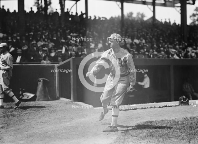 James Weldon Wycoff, Philadelphia Al (Baseball), 1913. Creator: Harris & Ewing.