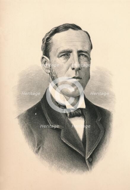 James William Lowther, 1st Viscount Ullswater (1855 -1949), Conservative politician, 1896. Artist: Unknown