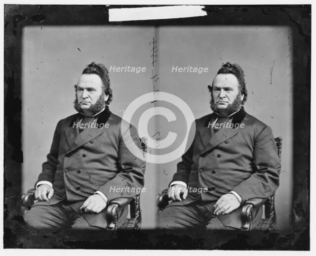 James Willis Nesmith of Oregon, between 1865 and 1880. Creator: Unknown.