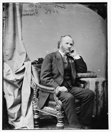 James Wilson Grimes of Iowa, between 1860 and 1875. Creator: Unknown