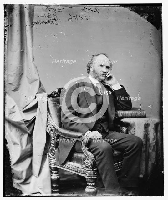 James Wilson Grimes of Iowa, between 1860 and 1875. Creator: Unknown.