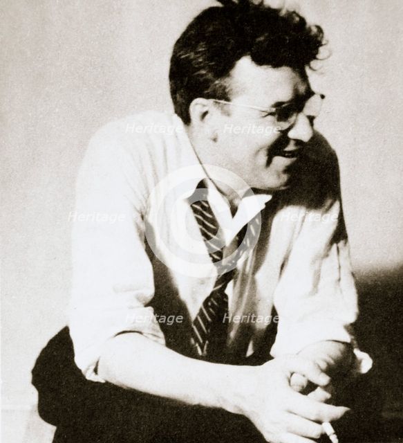 James T Farrell, American novelist, c1930s(?). Creator: Unknown.