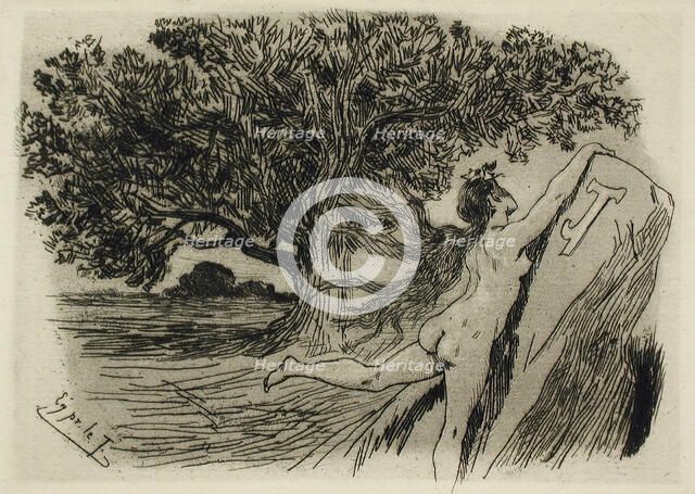 James Tobynn, 1875. Creator: Félicien Rops.