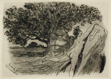 James Tobynn, 1875. Creator: Félicien Rops