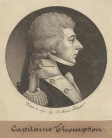 James Thompson, 1801. Creator: Charles Balthazar Julien Févret de Saint-Mémin