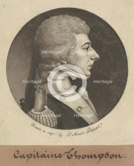 James Thompson, 1801. Creator: Charles Balthazar Julien Févret de Saint-Mémin.