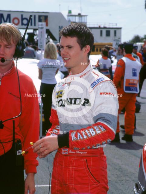 James Thompson. British touring cars driver.. Artist: Unknown.