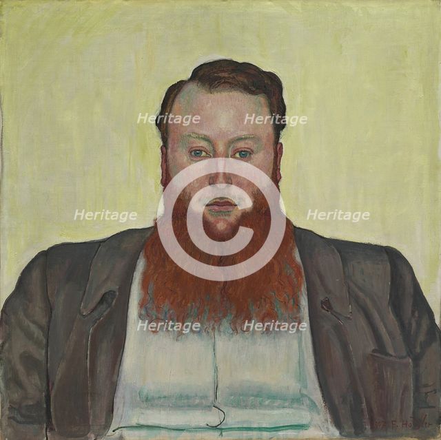 James Vibert, Sculptor, 1907. Creator: Ferdinand Hodler.
