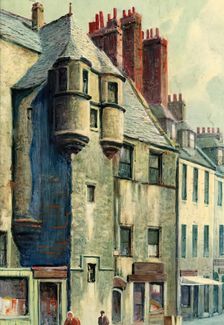 Jamesone's House, Schoolhill, 1898. Creator: George Gordon Burr