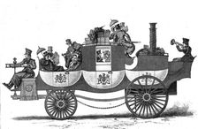 'James's Steam Carriage, 1810 1888. Creator: Unknown