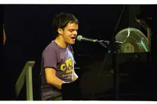 Jamie Cullum, Brecon, 2003. Artist: Brian O'Connor