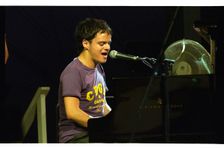 Jamie Cullum, Brecon, 2003. Artist: Brian O'Connor