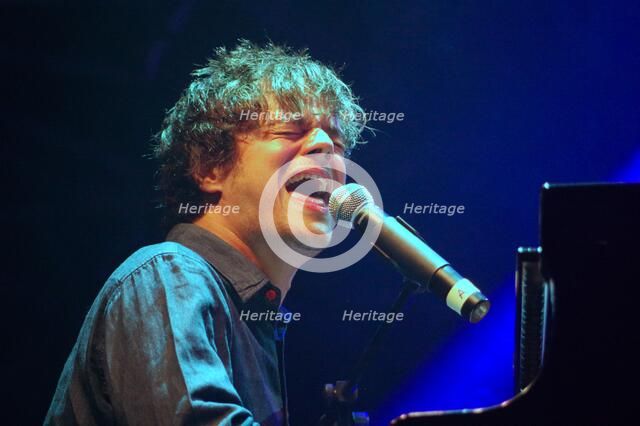 Jamie Cullum, Love Supreme Jazz Festival, Glynde Place, East Sussex, 2014. Artist: Brian O'Connor.