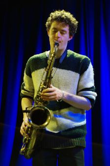 Jamie Leeming Quintet, Ropetackle Arts Centre, Shoreham by Sea, West Sussex, Feb 2023. Creator: Brian O'Connor