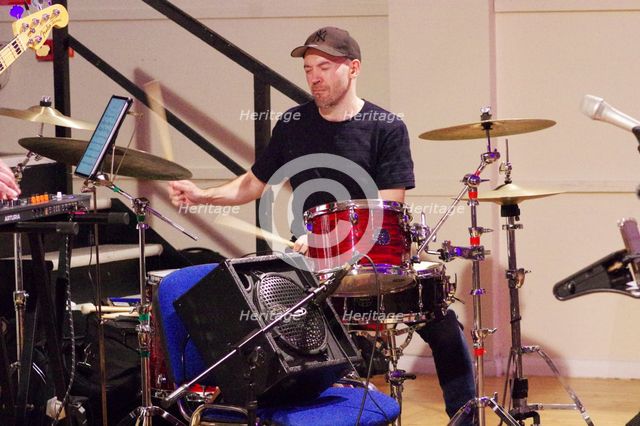 Jamie Murray, Robert Mitchell’s True Think, Battle Jazz Festival, Battle, East Sussex, July 2024. Creator: Brian O'Connor.