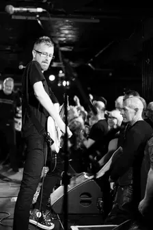 Jamie Watson, Skids live at 100 Club, London, Mar 2023. Creator: Annapaola Marchesani