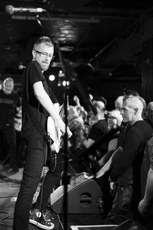 Jamie Watson, Skids live at 100 Club, London, Mar 2023. Creator: Annapaola Marchesani