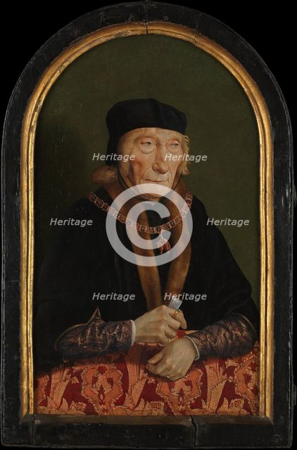 Jan (1438-1516), First Count of Egmond; Countess of Egmond (Magdalena van..., 1464-1538). Creator: North Netherlandish Painter (after 1516).