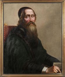Jan Amos Comenius (1592-1670), 1850s. Creator: Hellich, Josef Vojtech (1807-1880)