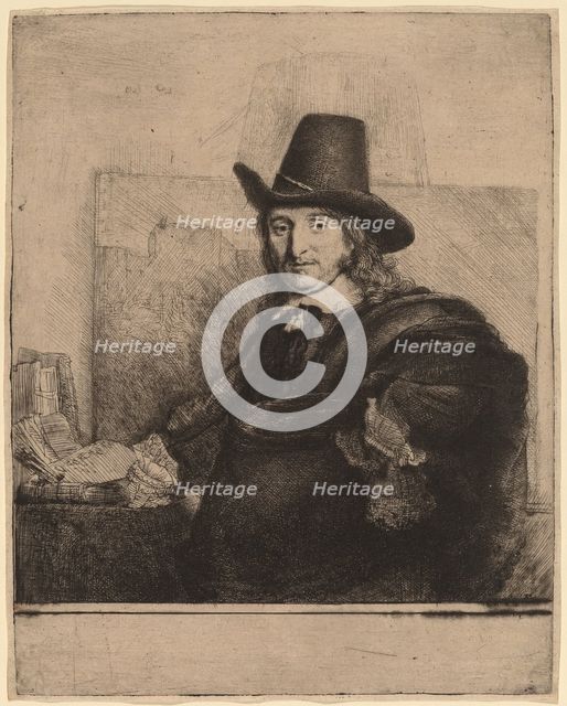 Jan Asselijn, c. 1647. Creator: Rembrandt Harmensz van Rijn.