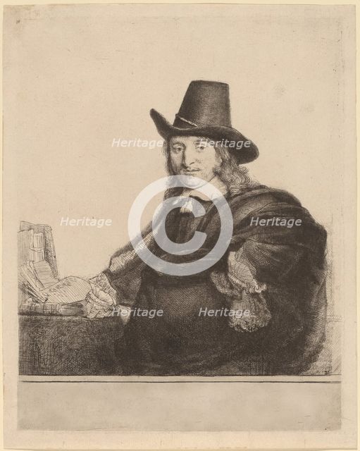 Jan Asselijn, c. 1647. Creator: Rembrandt Harmensz van Rijn.