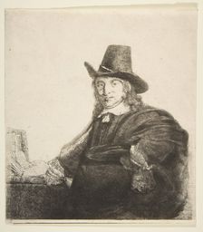 Jan Asselijn, Painter (Krabbetje), ca. 1646. Creator: Rembrandt Harmensz van Rijn