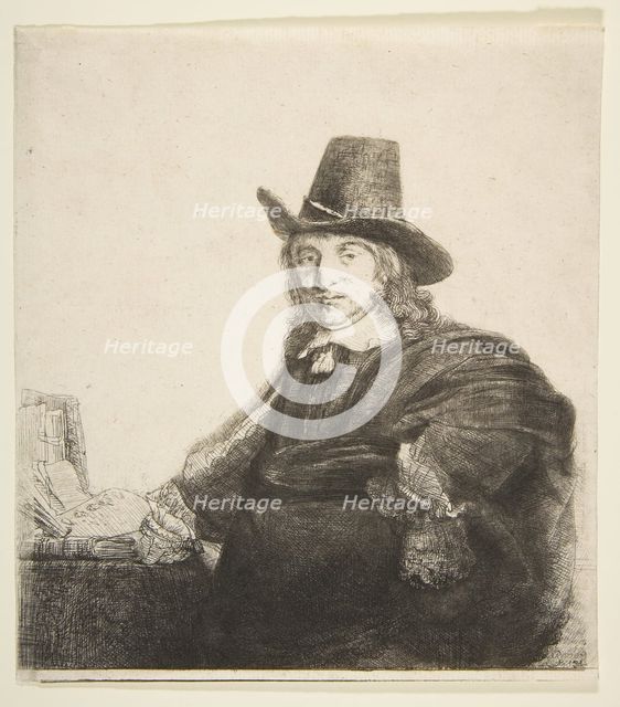 Jan Asselijn, Painter (Krabbetje), ca. 1646. Creator: Rembrandt Harmensz van Rijn.